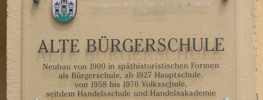 Bürgerschule_Schild