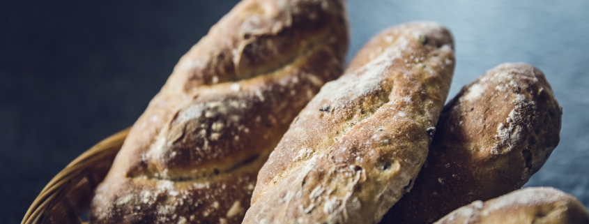 Gebäck Kantine Brot