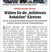 20220624_Kleine Zeitung_Wahl zur besten Redaktion